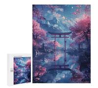 Puzzle Per Adolescenti 500 PCS Fantasy Anime Torii Gate Puzzle Giocattolo Decorazione Da Parete Decorazione Per La Casa Regali Unici Di Compleanno E Natale 500 PCS