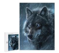 Puzzle Per Adolescenti 500 PCS Fantasy Wolf Snow Magic Puzzle, Gioco Rompicapo, Regalo Di Compleanno, Attività Divertenti Da Fare A Casa, 500 PCS