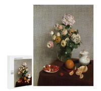 Puzzle Per Adolescenti 500 PCS Flowers And Fruit Puzzle Per Adulti, Gioco Rompicapo, Decorazione Perfetta, Divertimento A Casa, Attività, 500 PCS