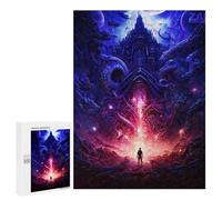Puzzle Per Adolescenti 500 PCS Gate to The Cosmic Realm Puzzle Per Adulti Giocattolo Decorazione Da Parete Vacanza A Casa Passatempo Per Compleanno, Natale 500 PCS