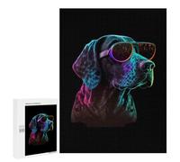 Puzzle Per Adolescenti 500 PCS German Shorthaired Pointer Puzzle Per Adulti Giocattolo Decorazione Da Parete Taglio Di Precisione Gioco Stimolante Regali 500 PCS