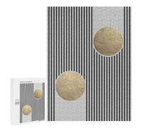 Puzzle Per Adolescenti 500 PCS Gold And Gray Art B Puzzle Per Adolescenti Giochi Rilassanti Assemblaggio Di Modelli Regali Unici Per Compleanno E Natale 500 PCS