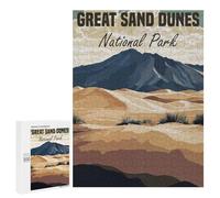 Puzzle Per Adolescenti 500 PCS Great Sand Dunes National Park Puzzle Per Adolescenti Giochi Rilassanti Assemblaggio Di Modelli Regali Unici Per Compleanno E Natale 500 PCS