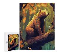 Puzzle Per Adolescenti 500 PCS Into The Wild BearKing 2 Puzzle Giochi Rilassanti Decorazione Per La Casa Regali Unici Per Compleanno 500 PCS