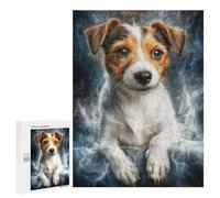 Puzzle Per Adolescenti 500 PCS Jack Russell Terrier Portrait Puzzle Giocattolo Decorazione Da Parete Decorazione Per La Casa Regali Unici Di Compleanno E Natale 500 PCS