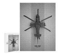 Puzzle Per Adolescenti 500 PCS Kamov Ka52 Alligator Puzzle Per Adulti Giochi Rilassanti Assemblaggio Di Modelli Interazione Genitore-figlio 500 PCS