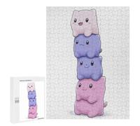 Puzzle Per Adolescenti 500 PCS Kawaii Cute Cats Nursery Puzzle Divertenti Da Assemblare, Modelli, Regali Unici Per Compleanno E Natale 500 PCS