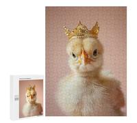Puzzle Per Adolescenti 500 PCS Little Chicken King Puzzle Per Adulti Giochi Rilassanti Assemblaggio Di Modelli Interazione Genitore-figlio 500 PCS