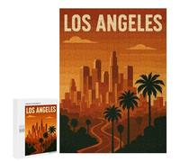 Puzzle Per Adolescenti 500 PCS Los Angeles Travel Puzzle Per Adolescenti Giochi Rilassanti Assemblaggio Di Modelli Regali Unici Per Compleanno E Natale 500 PCS
