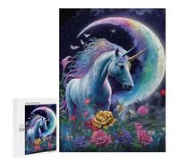 Puzzle Per Adolescenti 500 PCS Magical Unicorn Garden Puzzle Per Adolescenti Giocattoli Antistress Assemblaggio Di Modelli Regali Unici Per Compleanno E Natale 500 PCS
