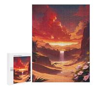 Puzzle Per Adolescenti 500 PCS Mirage Lagoon Puzzle Per Adulti Gioco Rompicapo Difficile Difficile Unico Compleanno E Regali 500 PCS