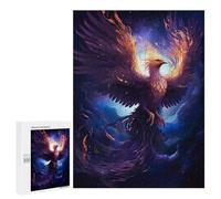 Puzzle Per Adolescenti 500 PCS Mystical Phoenix Bird Puzzle Per Adulti Gioco Rompicapo Assemblaggio Di Modelli Interazione Genitore-figlio 500 PCS