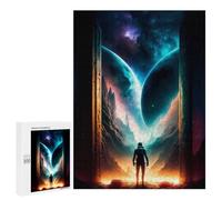 Puzzle Per Adolescenti 500 PCS Puzzle Doors to Another World Puzzle Per Adulti Gioco Per Famiglie Un'opera D'arte Per Compleanno, Natale 500 PCS