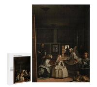 Puzzle Per Adolescenti 500 PCS Puzzle Las Meninas Painting Puzzle Per Adulti Gioco Per Famiglie Un'opera D'arte Per Compleanno, Natale 500 PCS