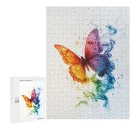 Puzzle Per Adolescenti 500 PCS Rainbow Butterfly Puzzle Per Adulti Giochi Rilassanti Sfida Difficile Attività Divertenti A Casa 500 PCS