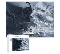 Puzzle Per Adolescenti 500 PCS Samurai Vs. Ghost Epic Battle Puzzle Per Adulti Giocattolo Decorazione Da Parete Vacanza A Casa Passatempo Per Compleanno, Natale 500 PCS