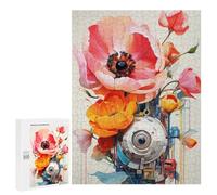 Puzzle per Adolescenti 500 PCS Science Fiction Fiori Puzzle per Adulti Giochi Rilassanti Sfida Difficile Sfida Educativa 500 PCS