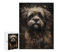 Puzzle Per Adolescenti 500 PCS Shih Tzu Dog Delightful Puzzle Per Adulti Gioco Rompicapo Assemblaggio Di Modelli Interazione Genitore-figlio 500 PCS