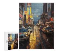 Puzzle per Adolescenti 500 PCS Sin City Las Vegas USA Puzzle per Adulti Giochi Rilassanti Sfida Difficile Sfida Educativa 500 PCS