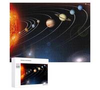 Puzzle Per Adolescenti 500 PCS Solar System Planets-3 Puzzle Antistress Decorazione Per La Casa Regali Unici Per Compleanno E Natale 500 PCS