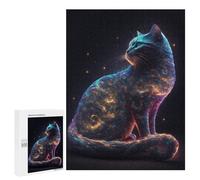 Puzzle Per Adolescenti 500 PCS Space Is Wild Cat Galaxies Puzzle Per Adulti Giochi Rilassanti Decorazione Da Parete Ottimo Regalo Per I Giocatori 500 PCS