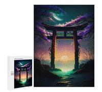 Puzzle Per Adolescenti 500 PCS Sunset Torii Gate Puzzle Divertenti Da Assemblare, Modelli, Regali Unici Per Compleanno E Natale 500 PCS