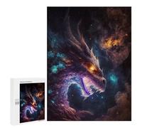 Puzzle Per Adolescenti 500 PCS The Rainbow Elder Dragon Puzzle Per Adulti Giochi Rilassanti Difficile Sfida Attività Divertenti Per La Casa 500 PCS