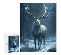 Puzzle Per Adolescenti 500 PCS The White Buck Puzzle Per Adolescenti Giocattoli Antistress Assemblaggio Di Modelli Regali Unici Per Compleanno E Natale 500 PCS