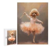 Puzzle Per Adolescenti 500 PCS Toy Poodle Ballerina Puzzle Divertenti Da Assemblare, Modelli, Regali Unici Per Compleanno E Natale 500 PCS