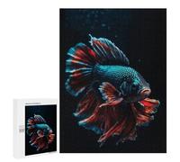 Puzzle Per Adolescenti 500 PCS Vibrant Betta Fish Puzzle Per Adulti Giochi Rilassanti Per Divertimento in Famiglia Regali Di Natale E Compleanno 500 PCS