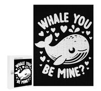 Puzzle Per Adolescenti 500 PCS Whale You Be Mine Puzzle Per Adolescenti Giocattoli Fai Da Te Vacanze A Casa Passatempo Divertimento Attività A Casa, 500 PCS