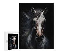 Puzzle Per Adolescenti 500 PCS White Horse Is Running Puzzle Per Adulti Giochi Rilassanti Ma Divertenti E Umoristici Sfida Da Completare 500 PCS