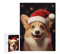 Puzzle Per Adolescenti 500 PCS Xmas Corgi Wall Art Puzzle Per Adolescenti Giochi Rilassanti Assemblaggio Di Modelli Regali Unici Per Compleanno E Natale 500 PCS