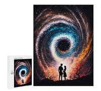 Puzzle per adolescenti, 500 pezzi, Galactic Love Story Puzzles per adulti, giochi di relax difficili, gioco educativo, 500 pezzi