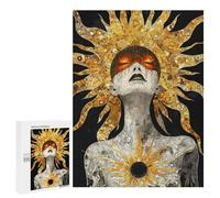 Puzzle per adolescenti, 500 pezzi, Sun Goddess Digital Art Puzzles per adulti, fai da te, giocattoli decorativi da parete, tutta la famiglia, 500 pezzi