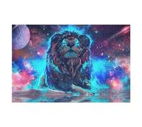 Puzzle Per Adolescenti 75x50cm/1000pcs Galactic Lion Reflections Puzzle Per Adulti Giochi Rilassanti Ma Divertenti E Umoristici Regali Unici Per Compleanno 75x50cm/1000pcs