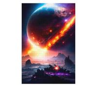 Puzzle Per Adolescenti 75x50cm/1000pcs Solar Flare Burst Puzzle Per Adulti Gioco Pratico Gara Di Velocità Manuale Sfida Educativa 75x50cm/1000pcs
