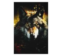 Puzzle Per Adolescenti 75x50cm/1000pcs Wolf Puzzle Per Adulti Gioco Pratico Di Assemblaggio Del Modello Attività Divertenti Da Fare A Casa, 75x50cm/1000pcs
