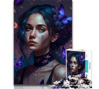 Puzzle per adolescenti affascinante ragazza 1000 pezzi regalo per adulti gioco stimolante ideale come regalo per tutta la famiglia (26x38cm)