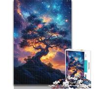 Puzzle per adolescenti Albero della vita Puzzle per adulti 1000, giocattolo educativo intellettuale decomprimente Regali di Babbo Natale segreto 50x75cm