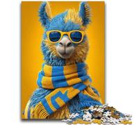 Puzzle per adolescenti Alpaca Adatto a partire dai 14 anni Gioco intellettuale Gioco educativo per compleanni e Natale 50x75cm