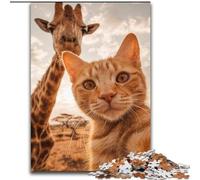 Puzzle per adolescenti Alpaca colorato, dai 14 anni in su Ogni pezzo è unico Gioco divertente e stimolante per tutta la famiglia Ottimo regalo dimensioni 50x75cm