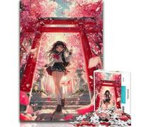 Puzzle per adolescenti Anime Cat Maid Puzzle per adolescenti 1000 pezzi allena il tuo cervello e le tue mani Regalo di compleanno regali (50x75cm)