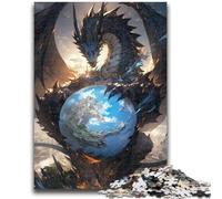 Puzzle per adolescenti Anime Dragon The of World Brain Intelligence Challenge Giocattoli avvincenti Regalo di compleanno, regali, arte murale 38x26cm