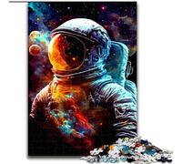 Puzzle per adolescenti Astronauta, aiuta il cervello a esercitare i giocattoli avvincenti per coltivare la pazienza e migliorare la memoria (dimensioni 26x38cm)