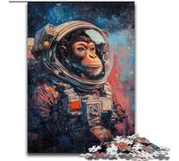 Puzzle per adolescenti Astronauta Scimmia, per età 14 e oltre Ogni pezzo è unico - Gioco divertente e stimolante per tutta la famiglia Ottimo regalo dimensioni 26x38cm