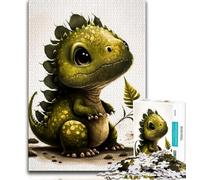Puzzle per adolescenti Baby Dragon, puzzle da 1000 pezzi per adulti e adolescenti, giocattolo educativo ideale come regalo per tutta la famiglia (38x26cm)