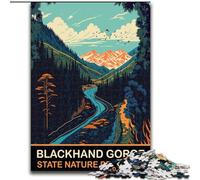 Puzzle per adolescenti Blackhand George, antistress, sfida difficile, regali di Babbo Natale segreto per ragazzi dai 14 anni in su, 26x38cm