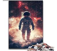 Puzzle per adolescenti con astronauta spaziale, adatti a persone dai 14 anni in su, giochi educativi, regali di Babbo Natale segreto (dimensioni 26x38cm)