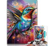 Puzzle per adolescenti con graffiti di iene, per adulti e ragazzi, 1000 pezzi, perfetto per le serate di gioco, giocattolo colorato per la casa, regalo 75x50cm